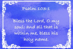 Psalm 103 1 9BL